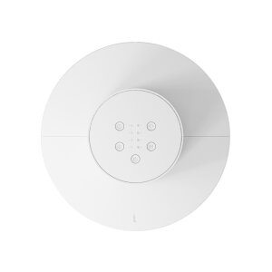 Leiser Xiaomi Turmventilator im Schlafmodus neben einem Bett, ideal für den ungestörten Schlaf dank nur 28,7 dB(A).