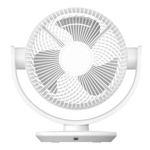 Leiser Xiaomi Tischventilator BPLDS10DM in einem modernen Schlafzimmer.