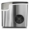 Nahaufnahme des Touch-Bedienfelds des Extralink Eisbereiters mit LED-Anzeigen für Eisgröße und WLAN-Status.