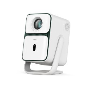 Weißer Wanbo T2 Ultra Full HD Projektor mit Google...