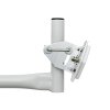 Cyberbajt GigaEter 13 Client Antenna with complete galvanized steel mast bracket for outdoor Mounting Systems, including Antenna Mounting Accessories.