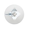 Rear view of the Cyberbajt DishEter PRO 23 HV with robust mast mount for a stable PtP backhaul connection, part of comprehensive Mounting Systems.