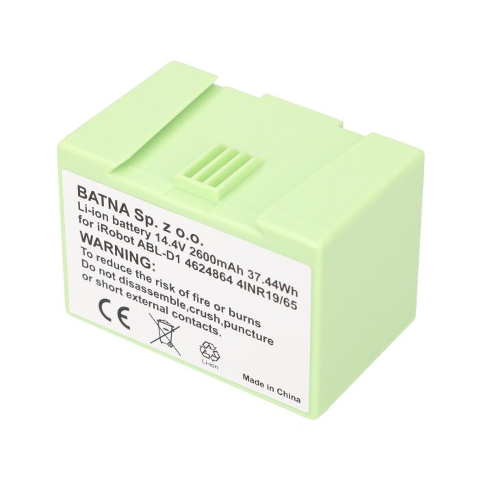 EXTRALINK EX.22882 Ersatzakku mit 2600mAh für iRobot Roomba e5, e6 und i7.