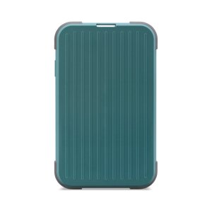 Wasserdichter Acer Connect Enduro M4 5G mobiler Router mit Wassertropfen, die die IP68-Schutzklasse demonstrieren.