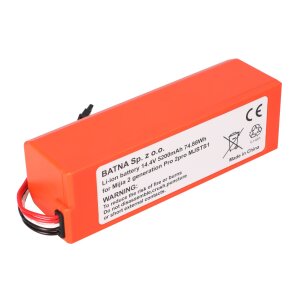 Detailansicht des Anschluss-Steckers am Extralink Ersatzakku für Xiaomi Mop P.