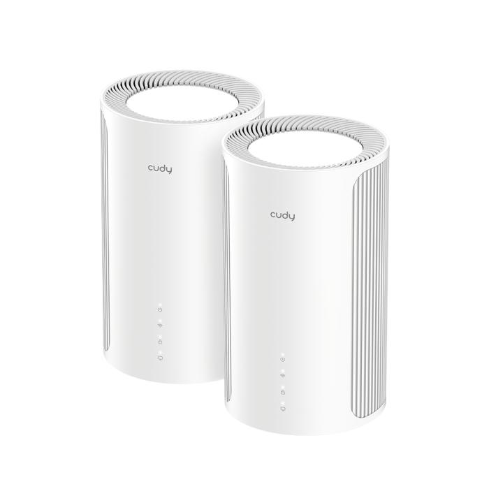 Das Cudy M11000 Wi-Fi 7 Mesh System im 2er-Pack, damit du in deinem ganzen Zuhause Highspeed-WLAN genießt.
