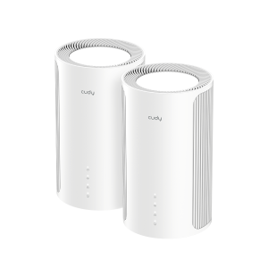 Das Cudy M11000 Wi-Fi 7 Mesh System im 2er-Pack, damit du...
