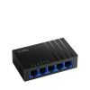 Sieh dir die 5 Gigabit-LAN-Ports deines CUDY GS105D Switches an, bereit für deine Konsole, deinen PC und TV.