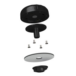 B-WARE Poynting PUCK-7 v2 - 4in1 5G / LTE / WLAN Antenne, 7dbi, 2m Kabel, Schwarz