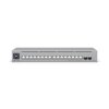 Ein genauer Blick auf die Ports deines Switches: 4x 2.5 GbE PoE++ und 12x 1 GbE PoE+ für dein High-Performance-Netzwerk.