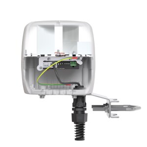 The complete mounting kit for your QuCube A206C, allowing you to attach the antenna to a wall or mast.