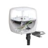 Close-up of the weatherproof QuRJ45 connector on your QuCube A206C, which protects your router from moisture.