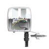 The complete mounting kit for your QuCube A206C, allowing you to attach the antenna to a wall or mast.