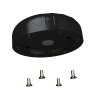 Your complete mounting kit for the PUCK-8 V2: threaded spigot, magnetic base, adhesive pad, and pole mount for maximum flexibility.
