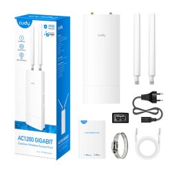 Ansichts des Lieferumfangs vom Cudy AC1200