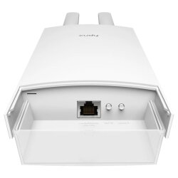 Detailansicht Cudy AX3000 von Unterseite mit Gigabit Ethernet Port