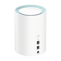Rückansicht mit Gigabit LAN Ports des Cudy M1300