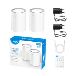 Lieferumfang des Cudy M3000 2er-Packs