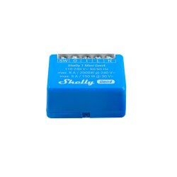 Backview of Shelly 1 Mini Gen4