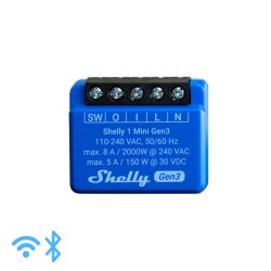 Shelly Plus 1 Mini Gen3 Flush-mounted switch actuator,...