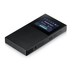 Side view of the mobile router