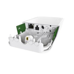 Ansicht des MikroTik wAP R mit SIM Karten Slot