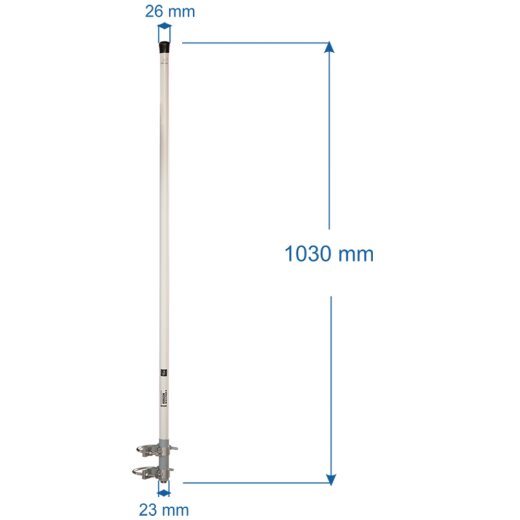 2.4 GHz WLAN Panel Richtantenne | Mobil, Standfuß /...