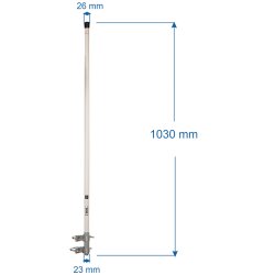 Konstruktionszeichnung der HORIZON 12 Antenne