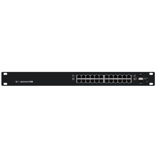 Ubiquiti EdgeSwitch 24 / ES-24-250W | 24 x RJ45, 2 x SFP, 250W PoE Gigabit Switch