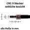 CRC-9 Stecker - seitliche Ansicht