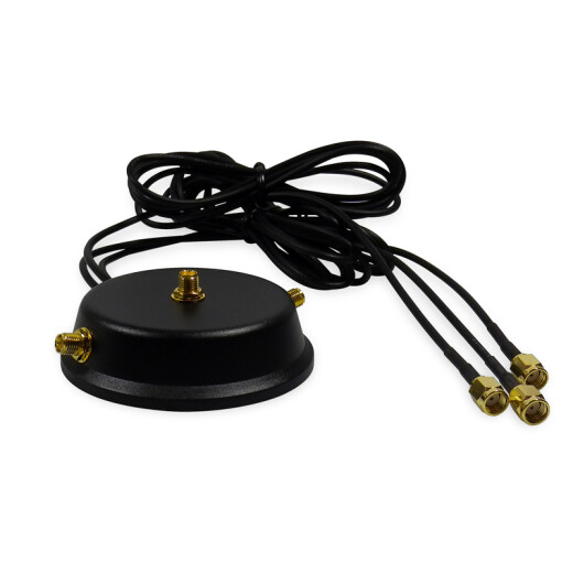 3x3 MIMO magnetic base for RP-SMA WiFi antenna with 1.5m cable