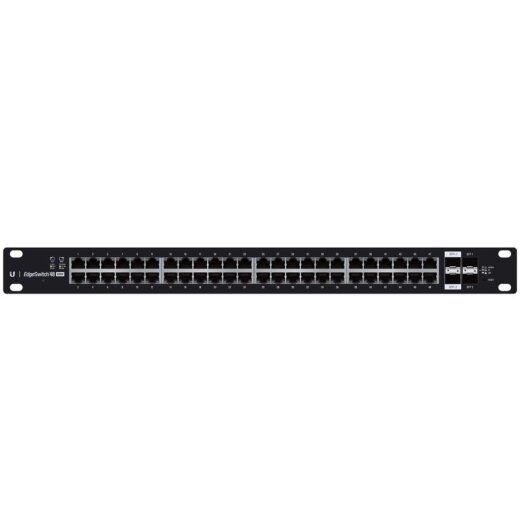 Ubiquit ES-48-500W Managed Switch mit 48 x RJ45, 2 x SFP, 2 x SFP+ und 500W PoE Kapazit&auml;t