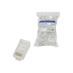 LogiLink MP0002 | 100 x RJ45 Stecker / Krimpstecker,...