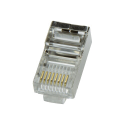LogiLink MP0003 - 100 x RJ45 plug / crimp plug, CAT5e,...