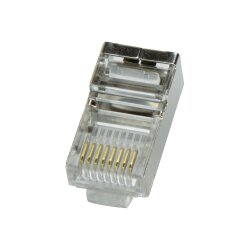 LogiLink MP0003 - 100 x RJ45 Stecker / Krimpstecker,...