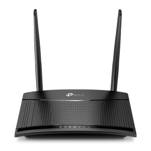 TP-Link MR100 LTE Router mit schwarzem Gehäuse