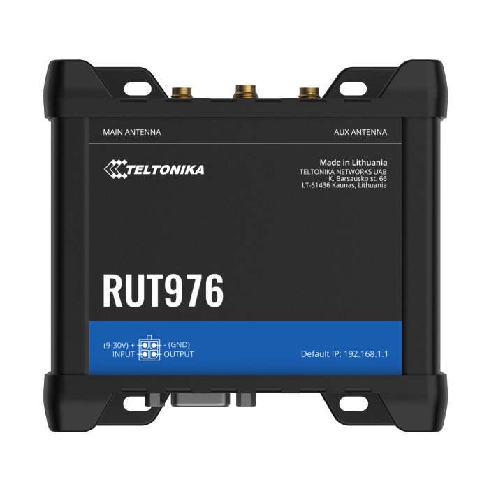 Teltonika RUT976 Industrie 5G RedCap Router mit Dual-SIM
