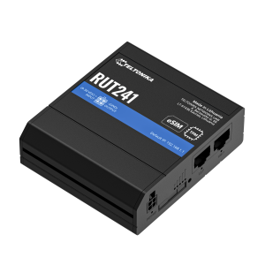 Compact industrial router Teltonika RUT241 with two...