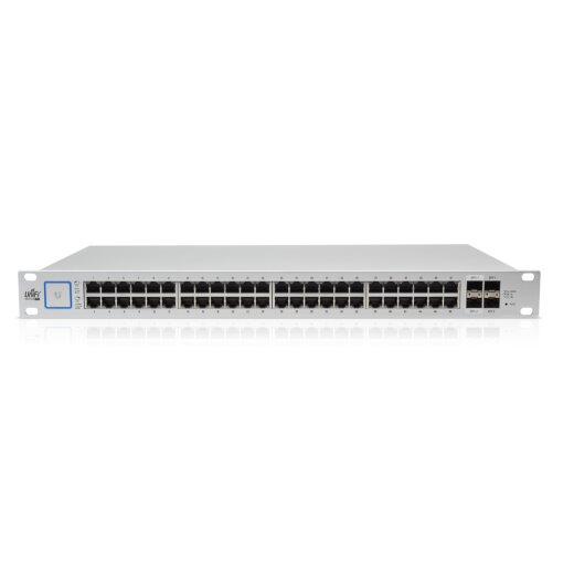 Ubiquiti UniFi Switch US-48-500W mit 48 x RJ45, 2 x SFP, 2 x SFP+ und 500W PoE Leistung