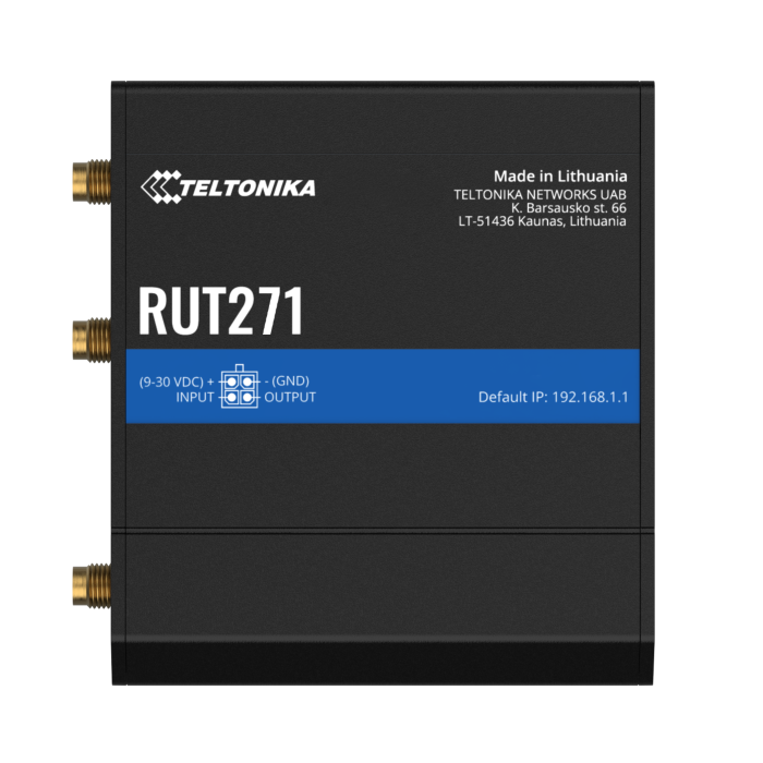 Teltonika RUT271 5G RedCap Industrie Mobilfunk-Router