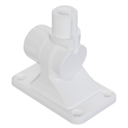 TravelConnector 2DK - Mounting System, 2D tilting holder with 180° joint, 1" UNS