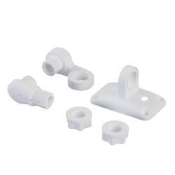 TravelConnector 3DK - 3D Kipphalter mit 2 x 180&deg; Gelenk, 1&quot; UNS Au&szlig;engewinde