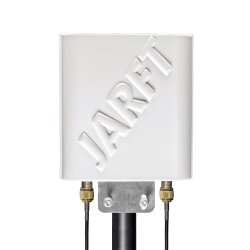 JARFT 4G antenna - view of the connectrs, 2 x N socket