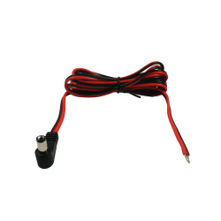 Automotive DC connection cable with 1.5m cable and 5.5 / 2.1mm connector
