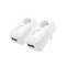 ALLNET ALL1681205 Doppelpack - 2 x Powerline Adapter mit Frontsteckdose und HomePlug AV2 Standard