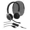 Plusonic 15.2P Business Headset - Noise Cancelling, binaural, USB & 3.5mm Cinch