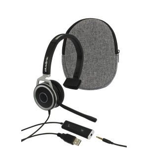 Plusonic 15.1P Business Headset - Geräuschunterdrückung, Monaural, USB & 3.5mm Klinke