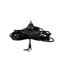 Magnetfu&szlig; der Antenne mit 2.5m RG-174 Kabel und CRC9 Stecker