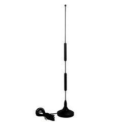 12dBi 3G / 4G omnidirectional rod antenna with magnetic...