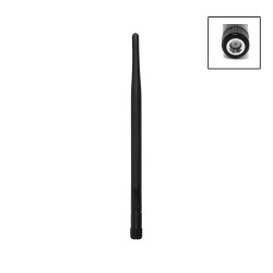 2.4 GHz WiFi omnidirectional antenna with RP-SMA connector and 4dBi gain